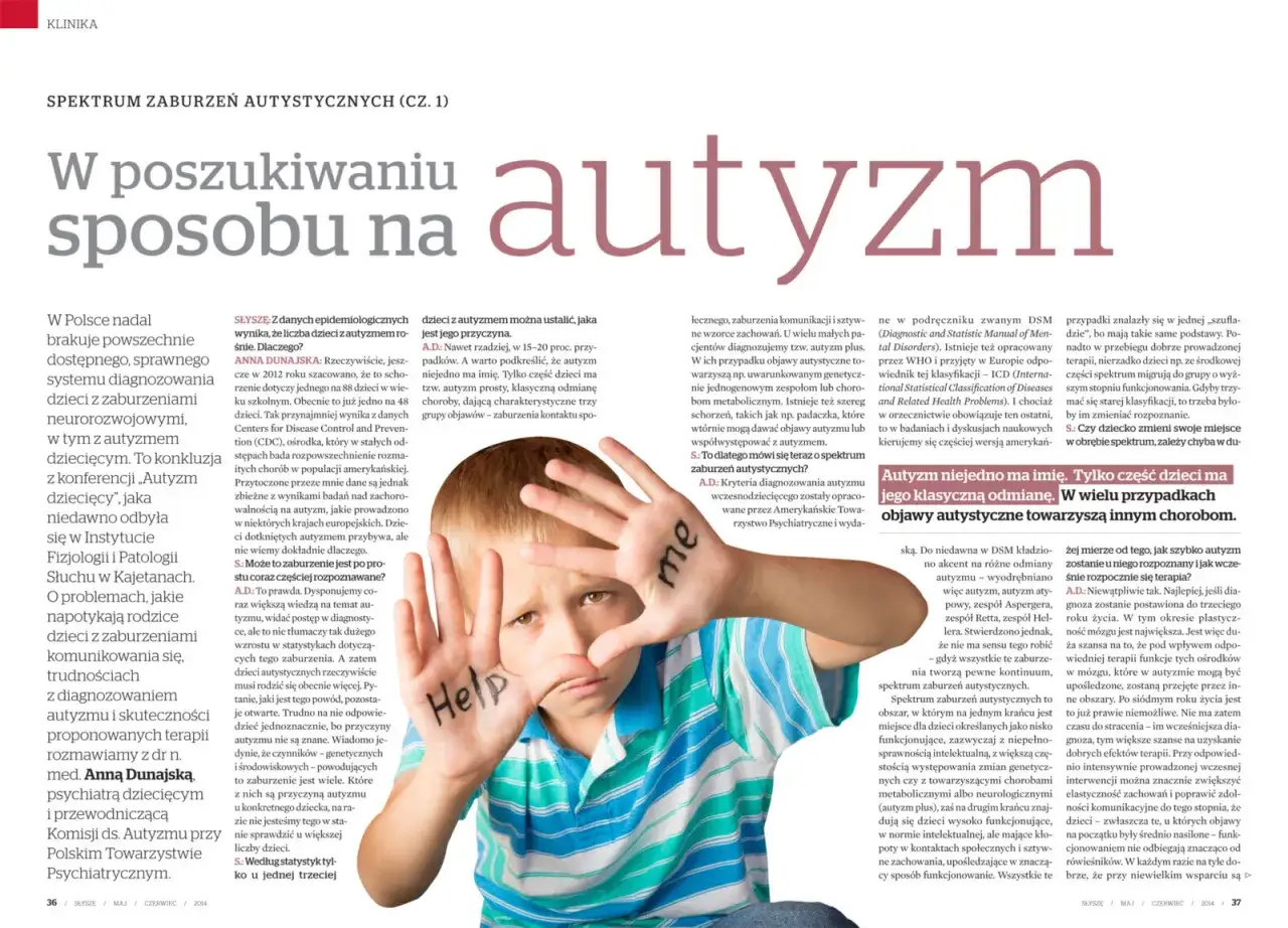Autyzm to zaburzenie neurorozwojowe, nie choroba psychiczna. Poznaj prawdę