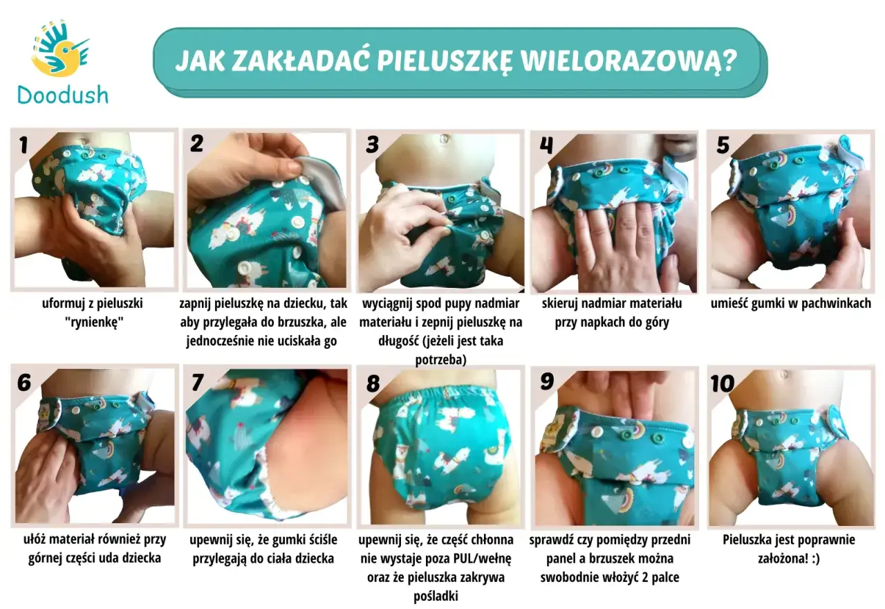 Jak zakładać pieluchę tetrową? Poradnik krok po kroku dla rodziców