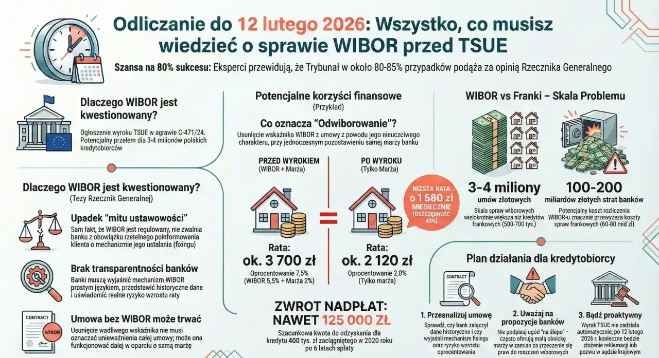 Wyrok TSUE w sprawie WIBOR - Co oznacza dla Twojego kredytu?
