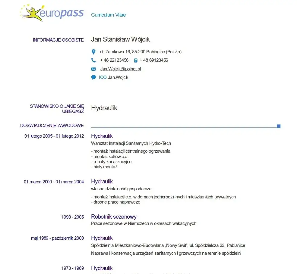 Europass CV: Co to jest i czy warto go używać w Polsce?