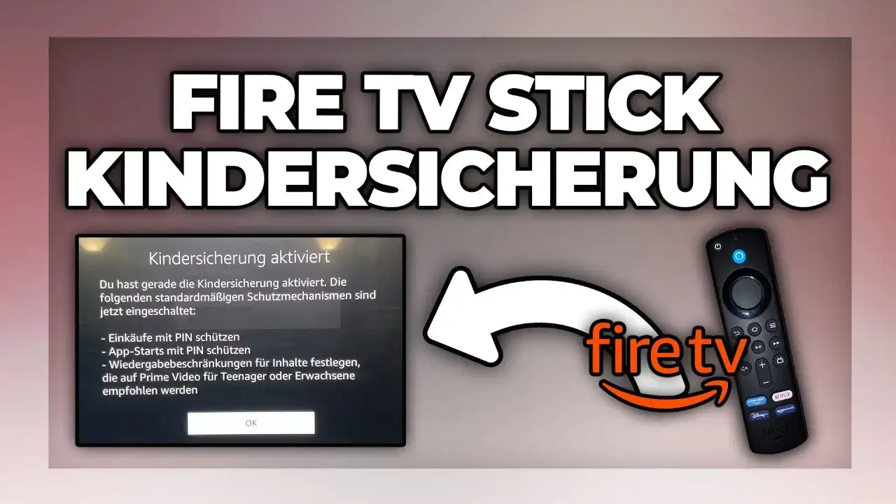 Apps auf Fire TV Stick sperren: Anleitung & PIN vergessen?