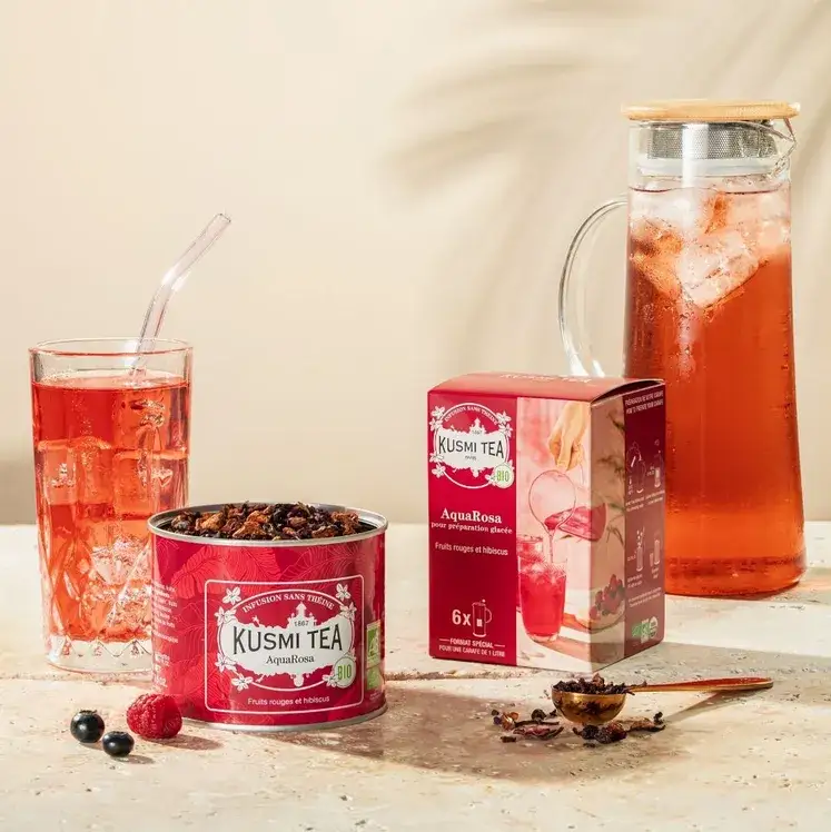 Jak przygotować herbatę na zimno Cold brew Kusmi Tea