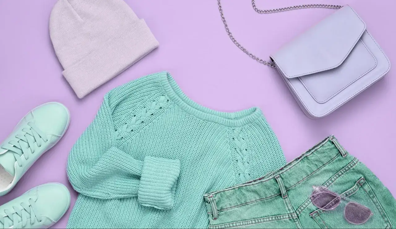 pastelowe kolory - stylizacje wiosna 2025