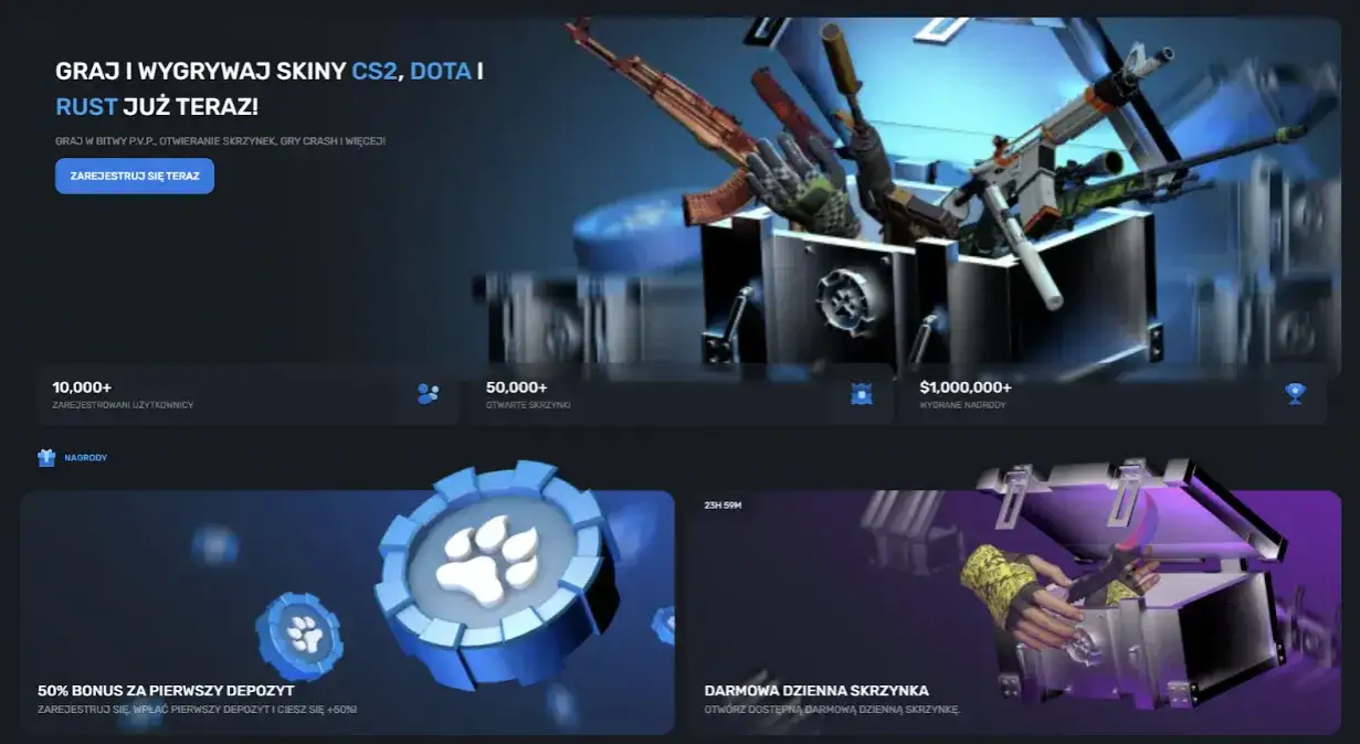 skiny CS2 na skinsluck