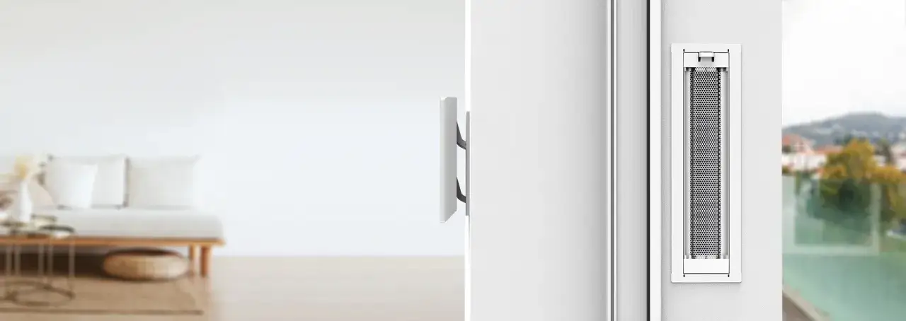 nawiewnik ścienny Puro F marki Brevis