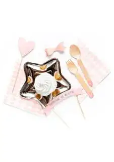 Sztućce drewniane eko SERCA (18szt.)