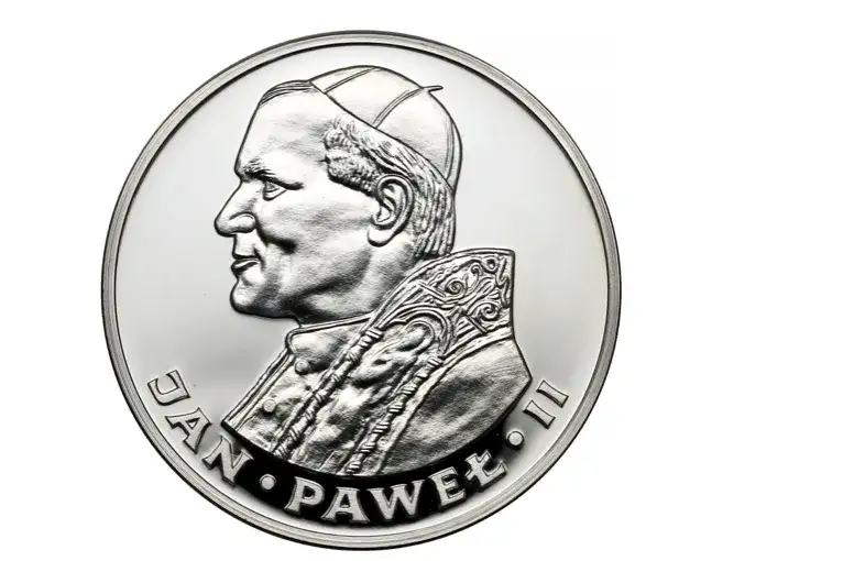 moneta 20 złotych z 1981 roku - Barbakan w Krakowie, ze znakiem mennicy