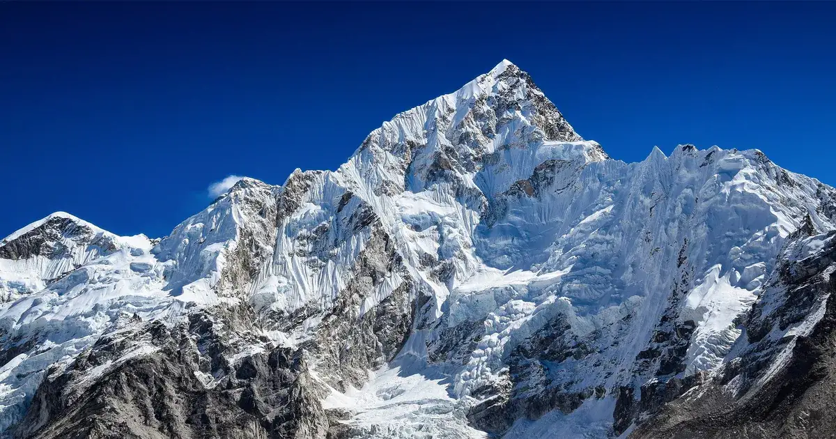 Mount Everest majest&auml;tische Ansicht