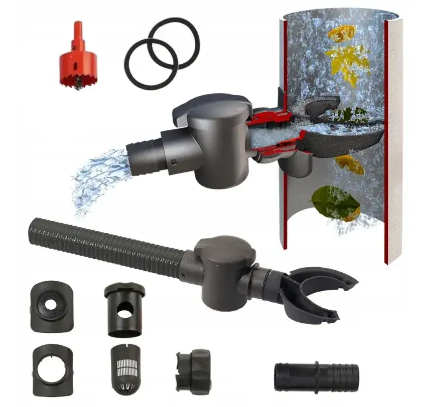 Rodzaje zbieraczy wody deszczowej do rynny