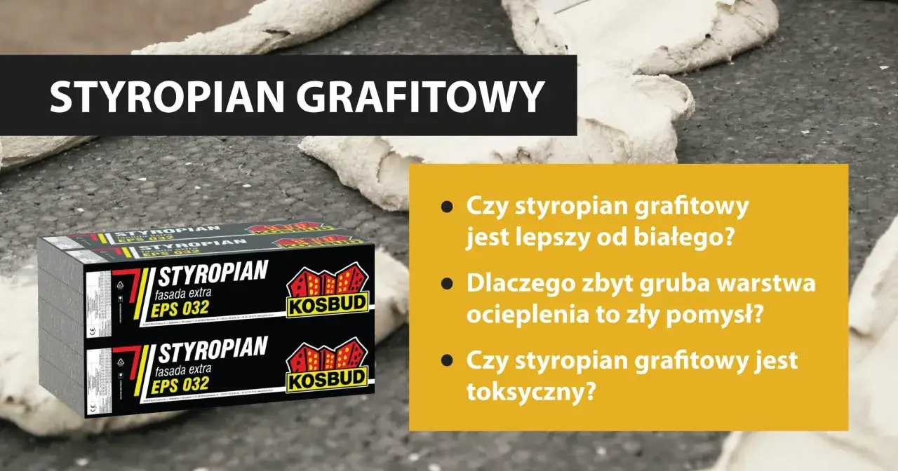 Styropian grafitowy fasada extra EPS 032. Czy to jest EPS? Tak, to materiał izolacyjny.