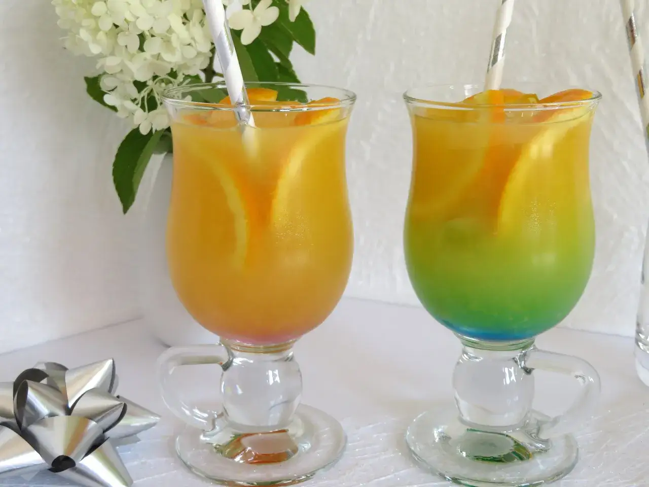 Drinki z rumem i sokiem pomarańczowym