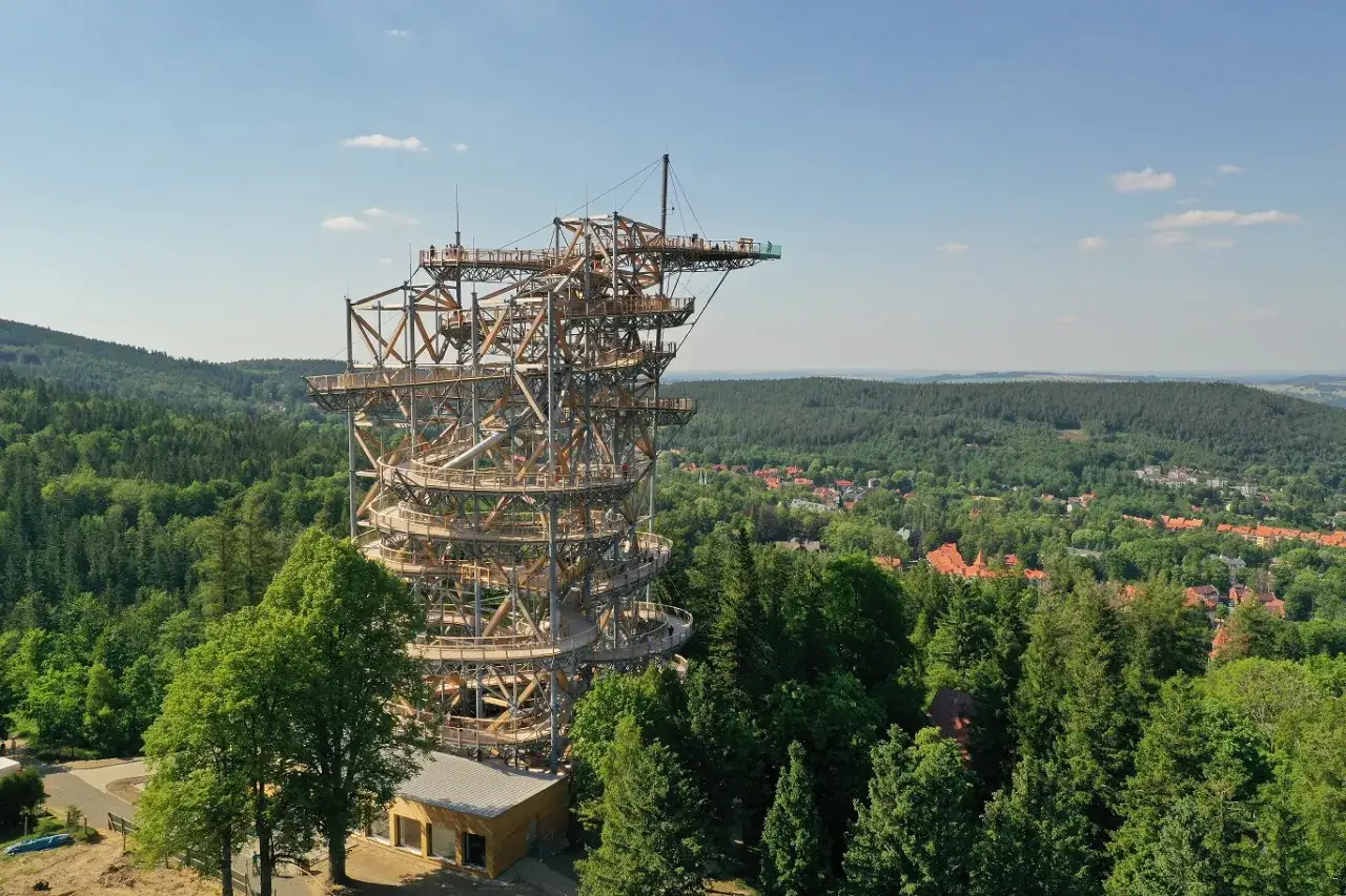 Sky Walk Świerad&oacute;w Zdr&oacute;j widoki