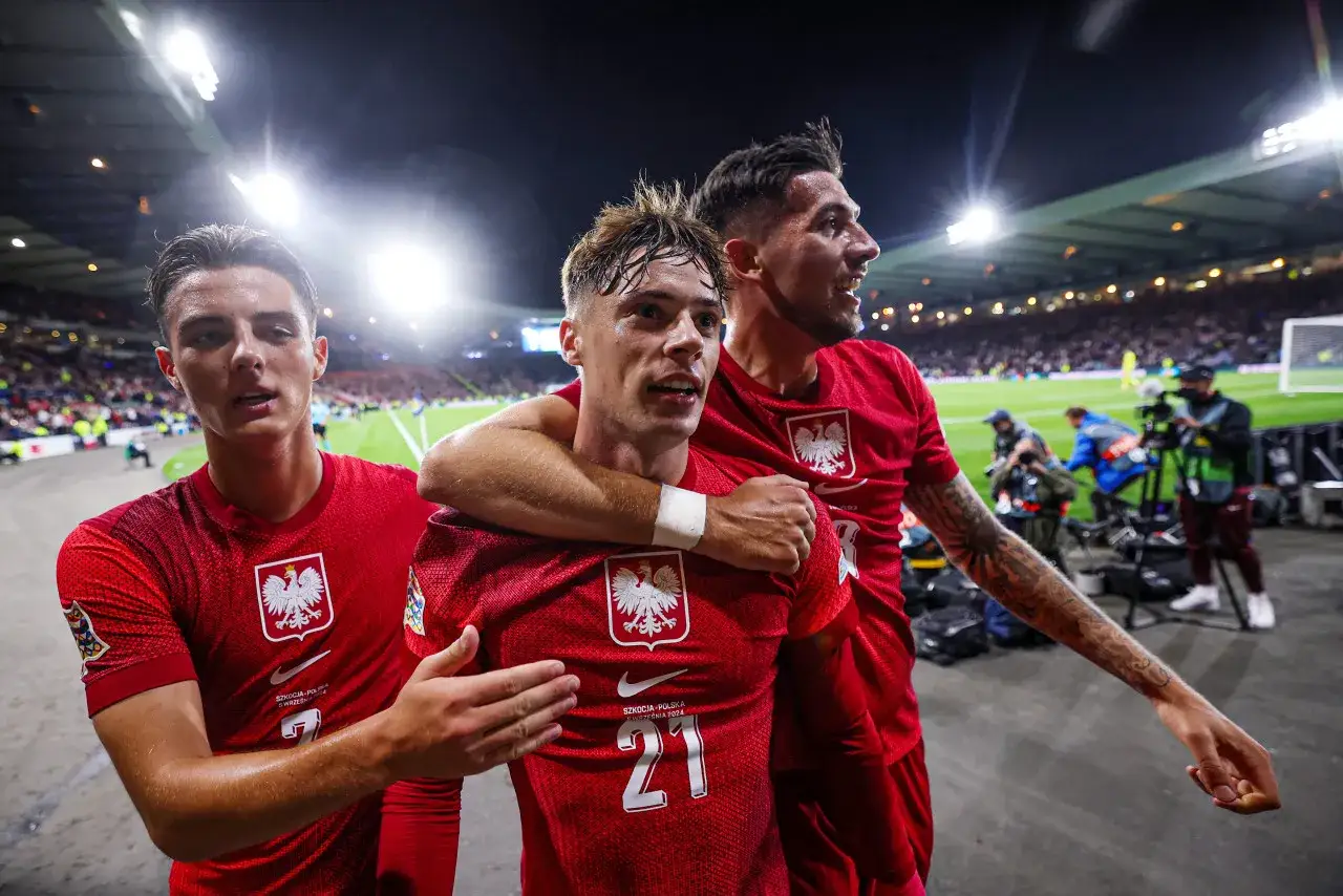 reprezentacja Polski piłka nożna radość po golu