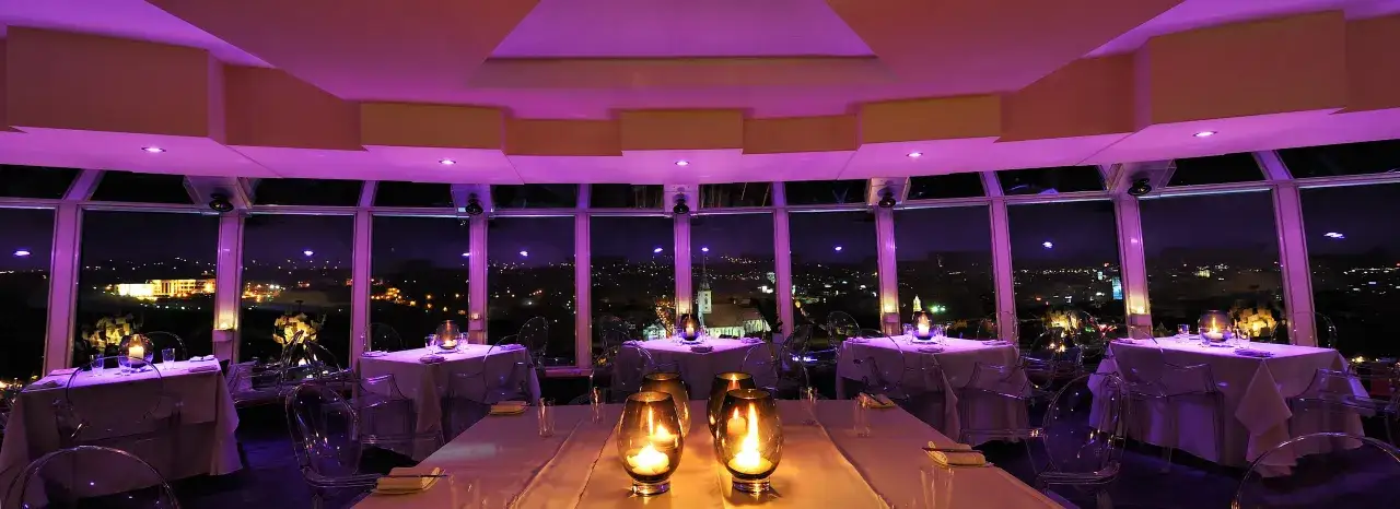 Restauracja UFO Bratysława widok
