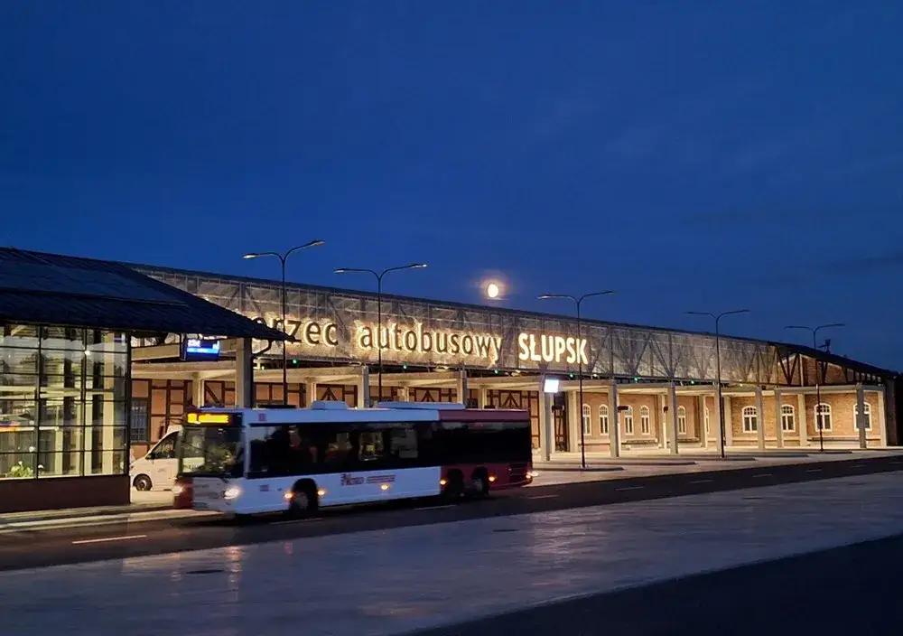 dworzec pkp pks słupsk węzeł transportowy
