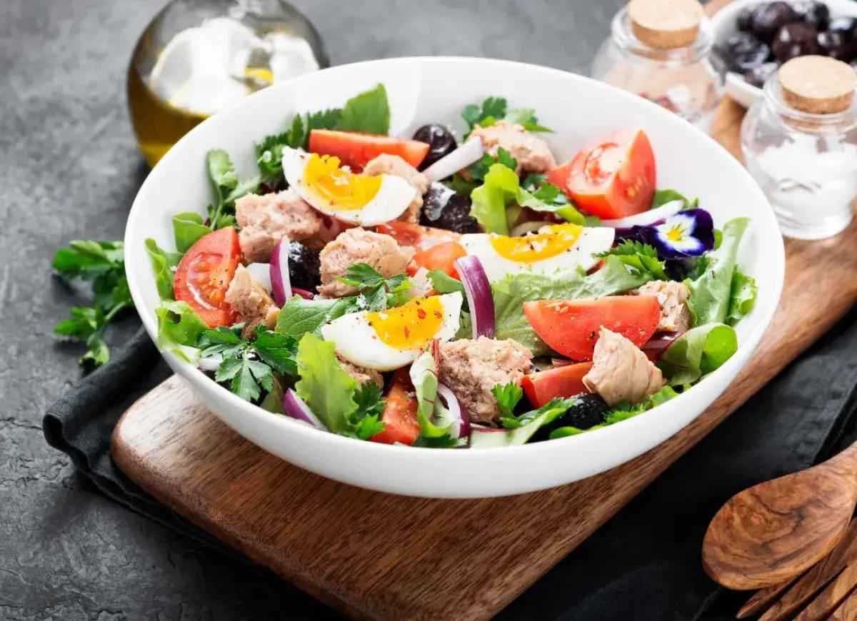 Nowoczesne sałatki wielkanocne