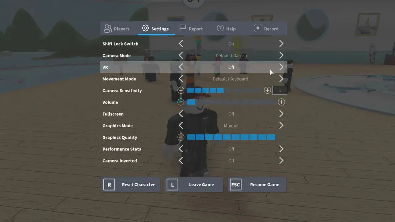 Roblox VR wymagania sprzętowe