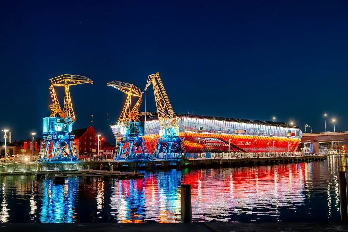 Szczecin Dźwigozaury Łasztownia