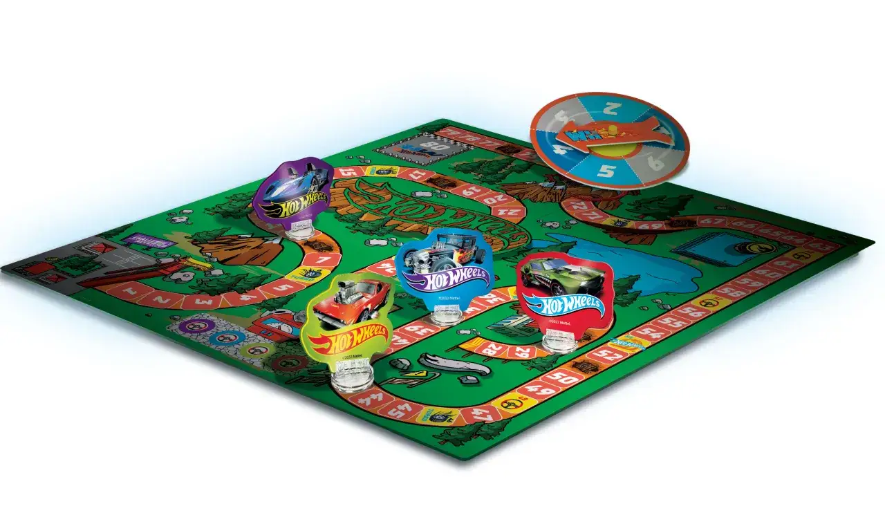 gra planszowa Hot Wheels Speed Race Game pudełko