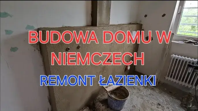 Remont łazienki Niemcy postęp prac