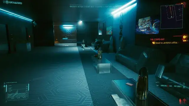 Cyberpunk 2077 Corpo V Arasaka office