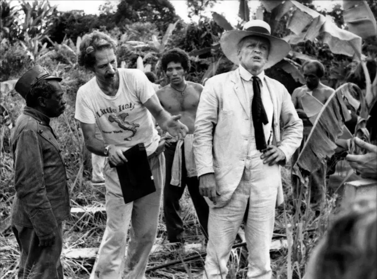 Werner Herzog Klaus Kinski razem na planie