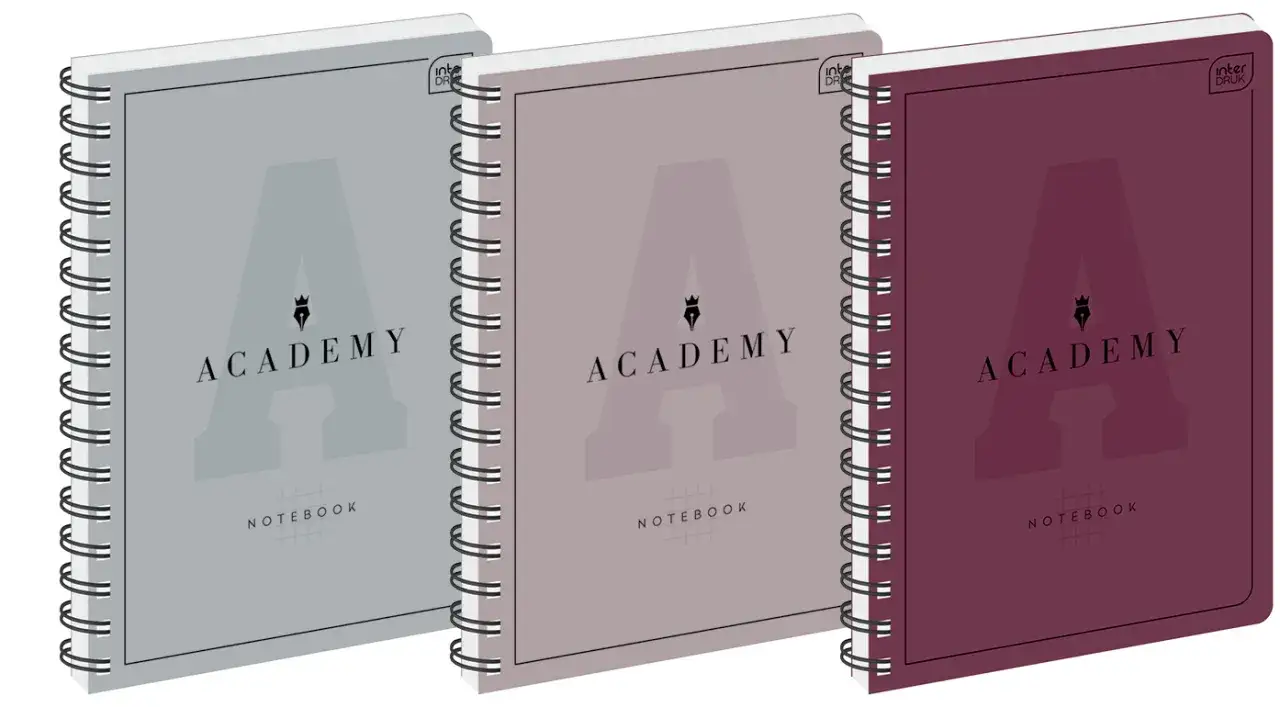 zeszyt a4 twarda okładka, zeszyt a4 spirala, zeszyt a4 90g/m2