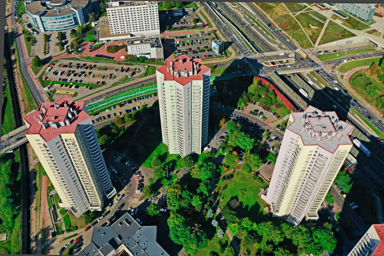 Osiedle Gwiazdy Katowice widok og&oacute;lny