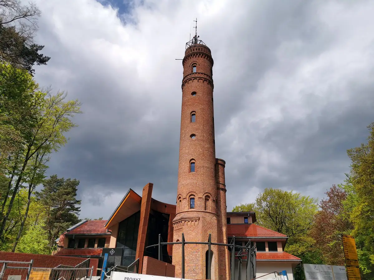 G&oacute;ra Chełmska wieża widokowa panorama Koszalin