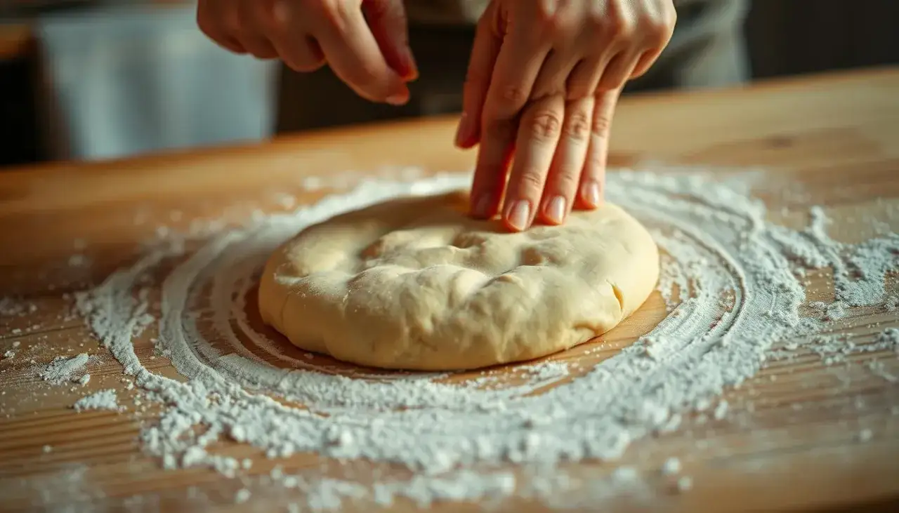 Jak formować ciasto na pizzę ręcznie