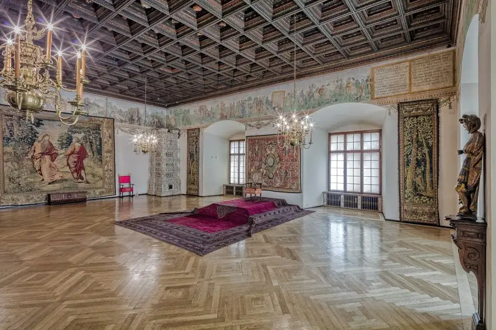 Wawel Reprezentacyjne Komnaty Kr&oacute;lewskie arrasy
