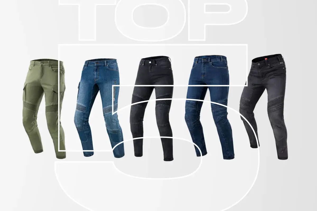 przekr&oacute;j jeans&oacute;w motocyklowych warstwy ochronne