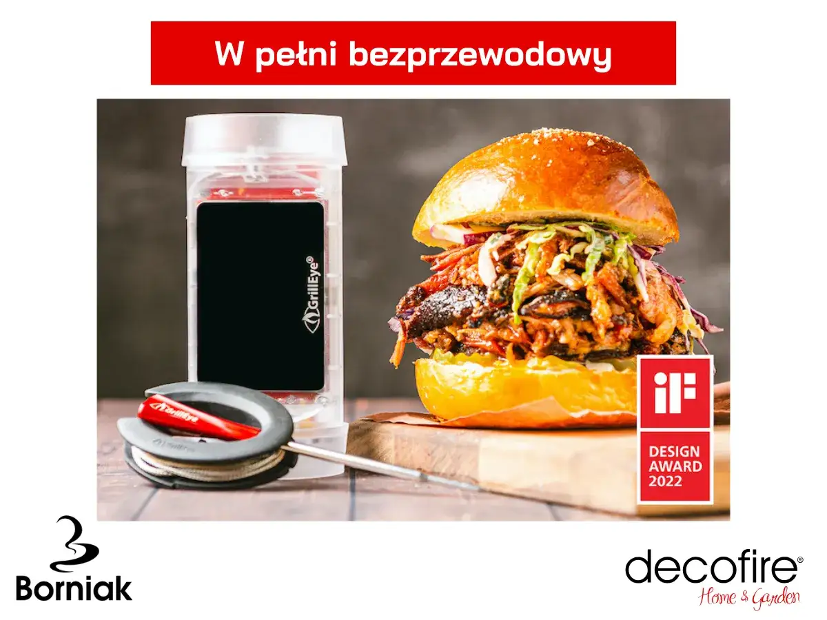 Termometr do mięsa w burgerze