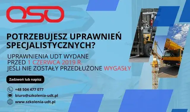 wyb&oacute;r ośrodka szkoleniowego na operatora maszyn budowlanych