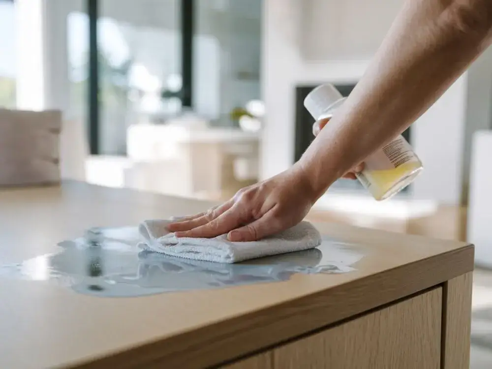 domowe sposoby usuwania farby do włosów z mebli lakierowanych