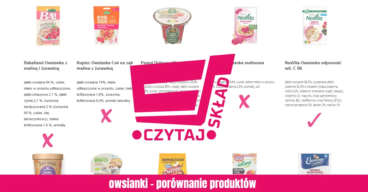 Belvita vs owsianka porównanie składników odżywczych