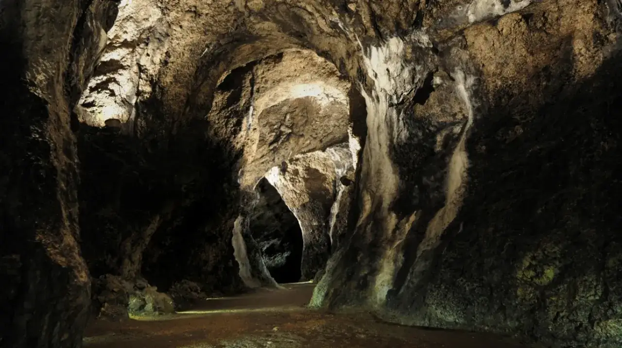Jaskinia Łokietka wnętrze
