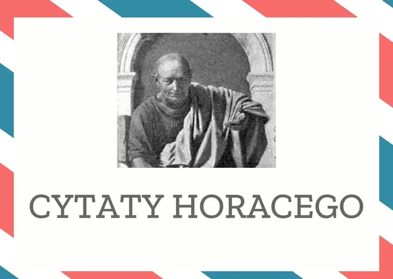 Portret Horacego, poety, kt&oacute;rego słowa 