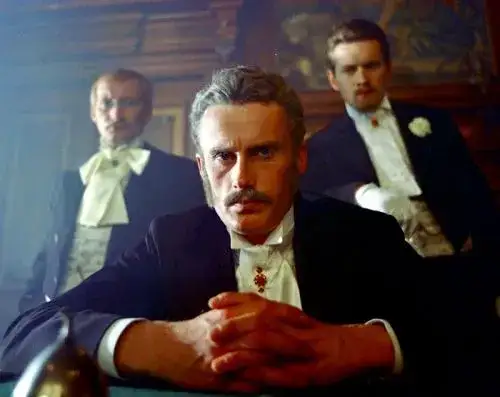 kadr z filmu Ziemia Obiecana Andrzeja Wajdy