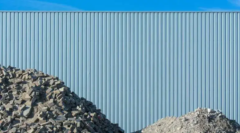 r&oacute;żne rodzaje gruzu budowlanego