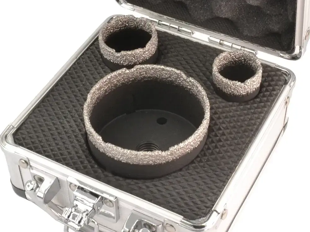 Wiertła diamentowe i otwornice do gresu