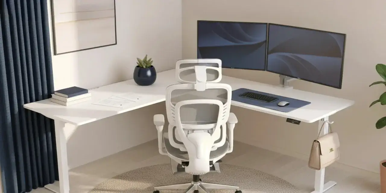 konfiguracja dw&oacute;ch monitor&oacute;w biurko