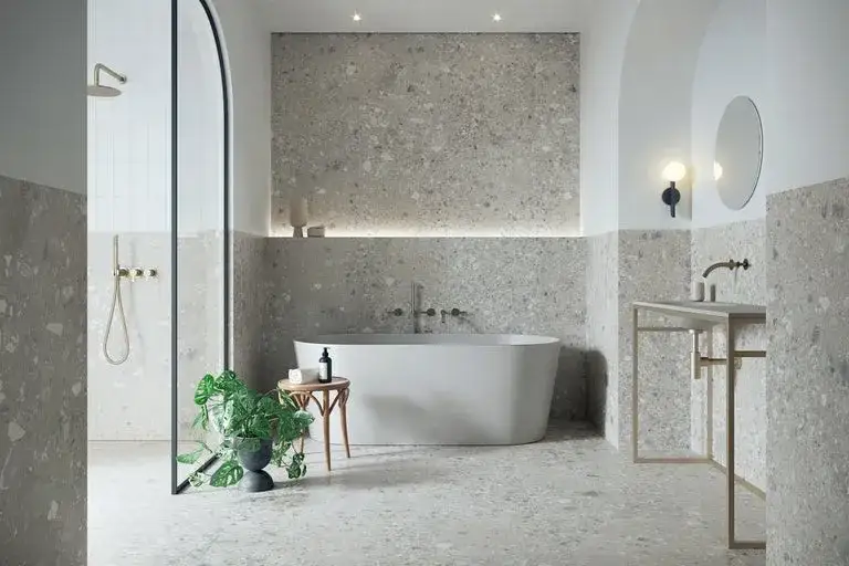 Zdjęcie Die besten Fliesen für das Badezimmer: Tipps für Auswahl und Verlegung