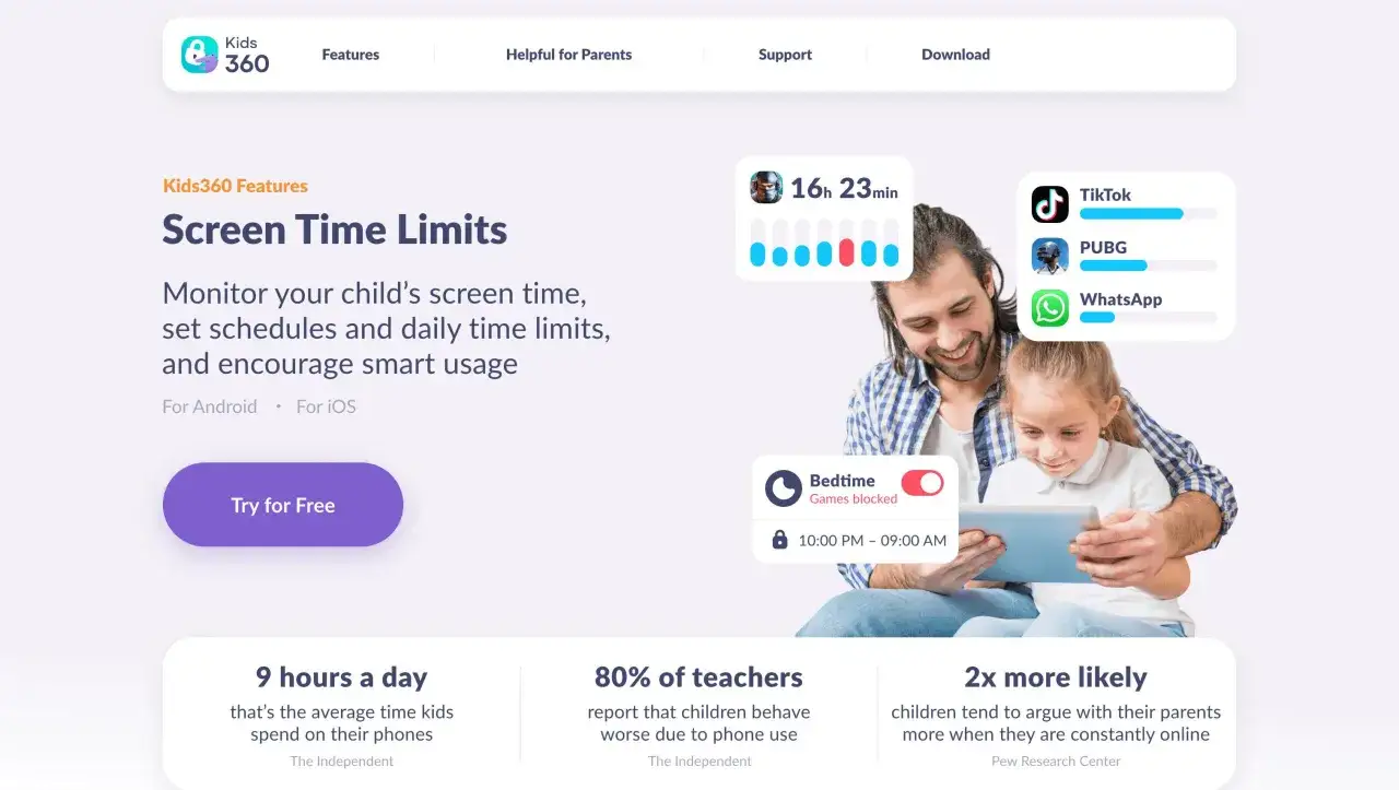 Ustawienia Cyfrowej r&oacute;wnowagi Android, limit czasu aplikacje