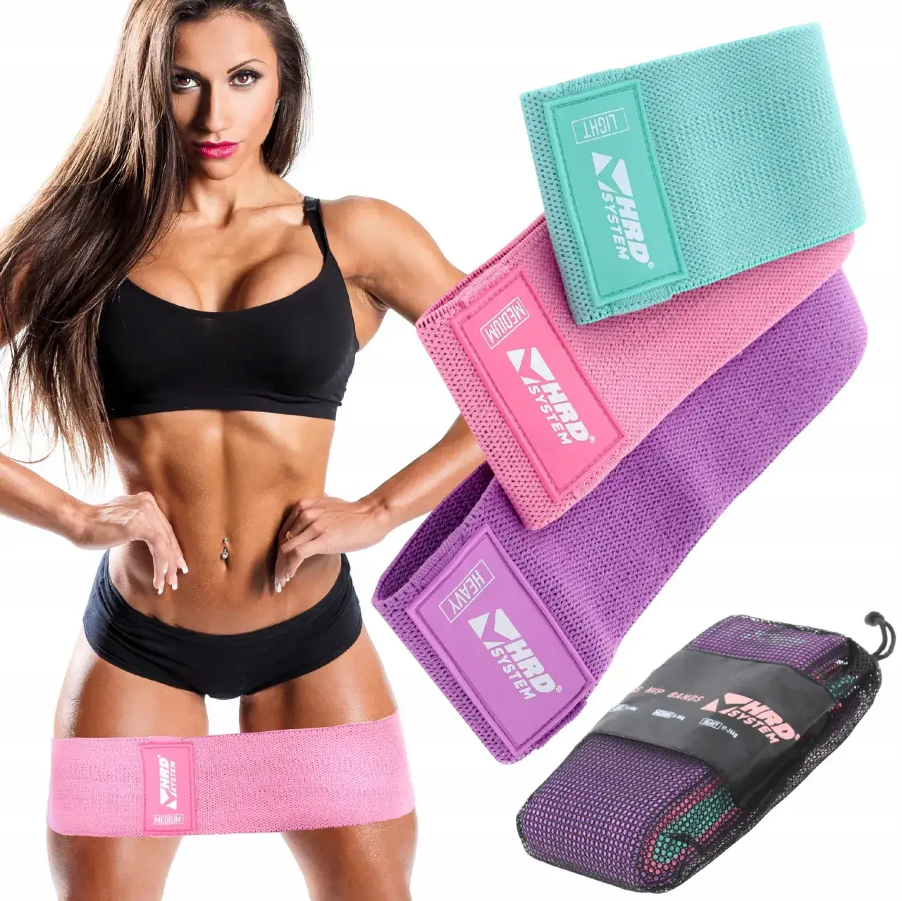 zestaw gum oporowych do ćwiczeń