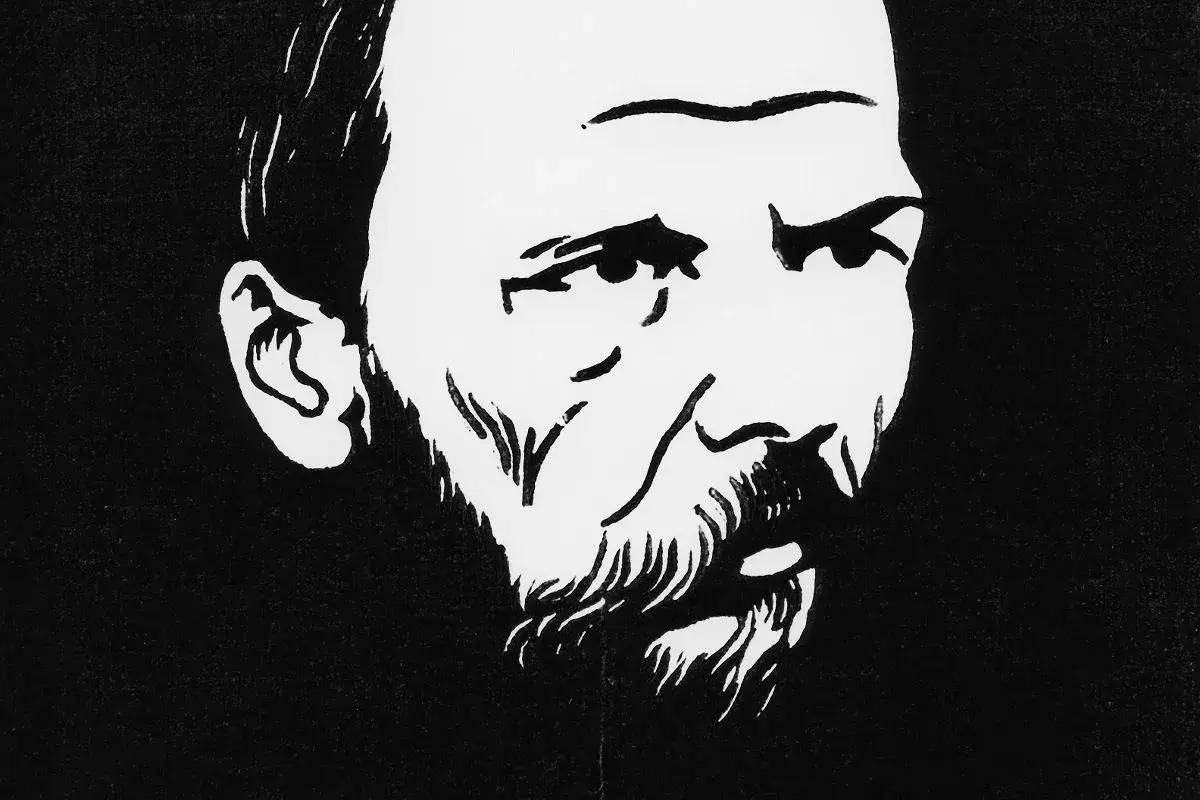 Portret mężczyzny z brodą, nawiązujący do znaczenia tytułu 