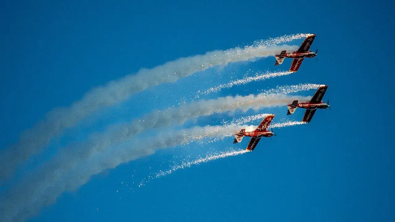Air Show Radom samoloty w locie