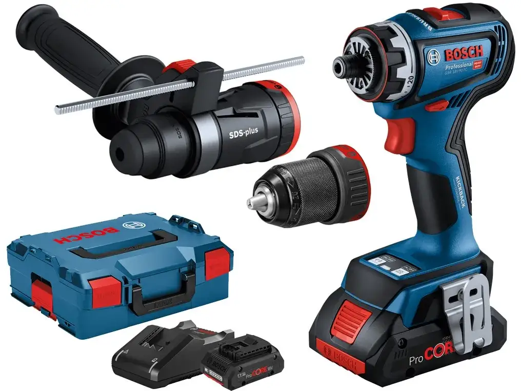 systemy akumulatorowe Bosch ProCORE i Makita LXT