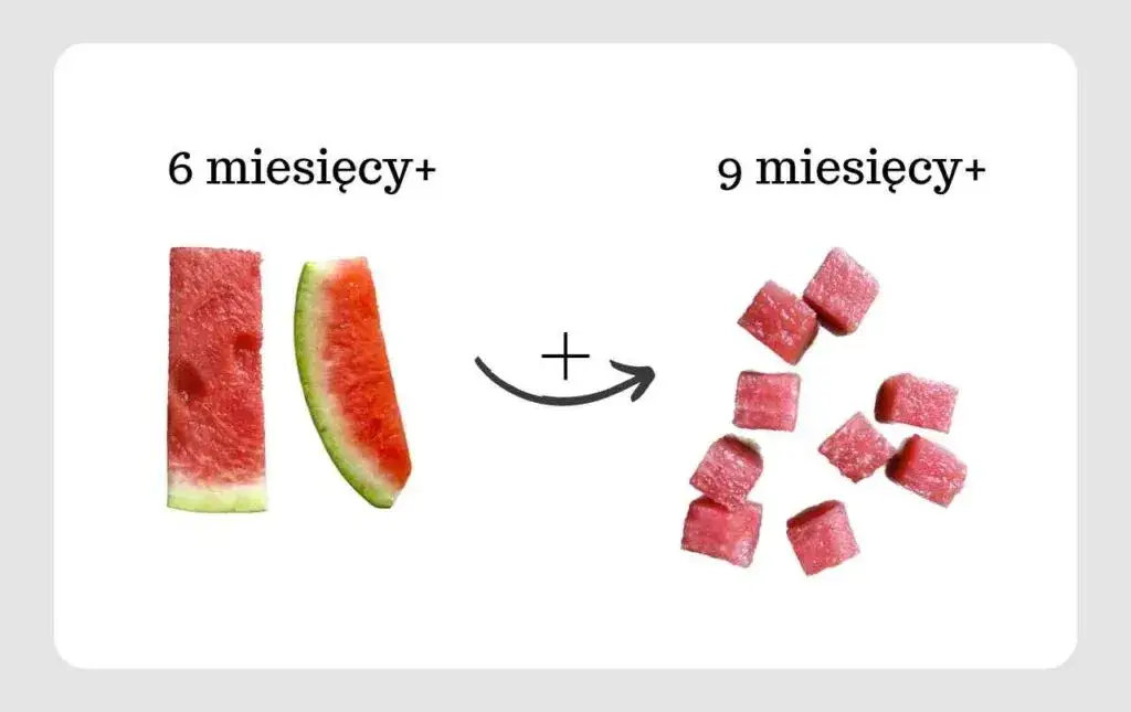 niemowlę je arbuza bezpiecznie