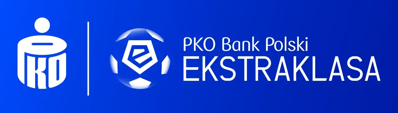 Ekstraklasa logo 2025 2026 lub stadion piłkarski w Polsce
